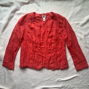 Chico’s 100% Linen Jacket